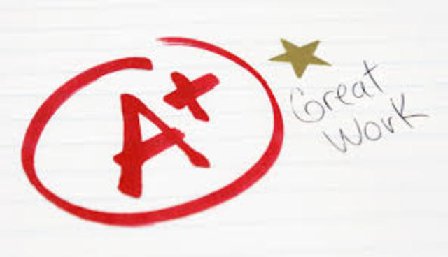 I HAVE A'S AND B IT TOOK ME A YEAR TO FINALLY BEAT OUT MY COUSIN RILEY