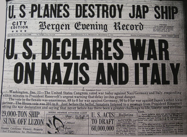 Pearl Harbor{part II} Declaring war.