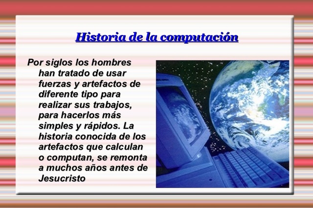 Historia de la computación