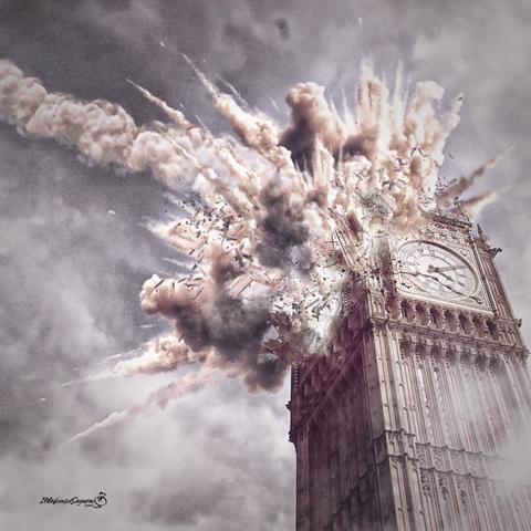 Germany releases a Blitzkreig on the city London