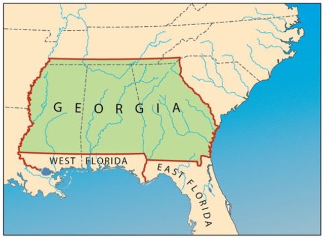 James Oglethorpe establishes the colony of Georgia.
