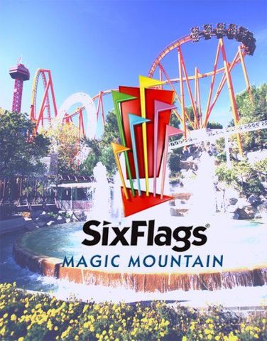 Went to six flags with family