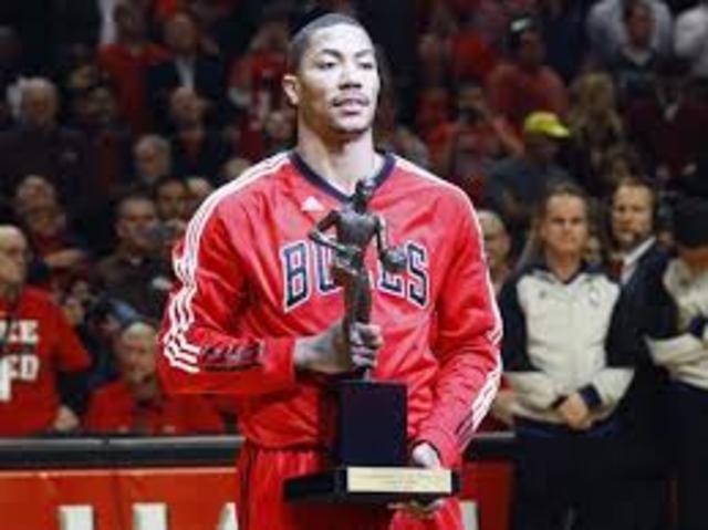 Derrick Rose wins NBA Most Valuable Player