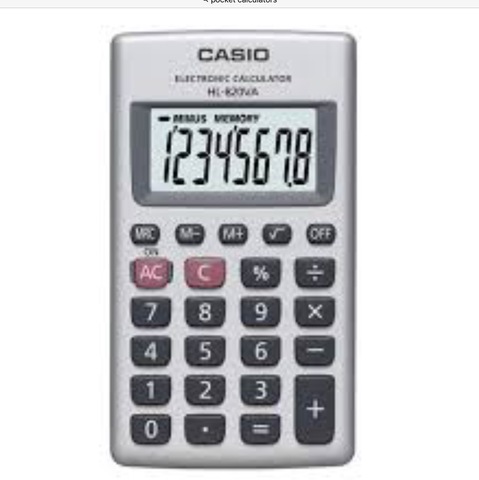 Pocket calculators