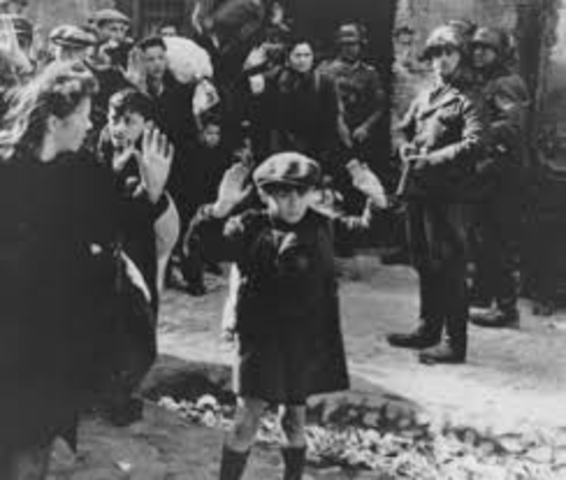 Nazi mobs attacked Jews