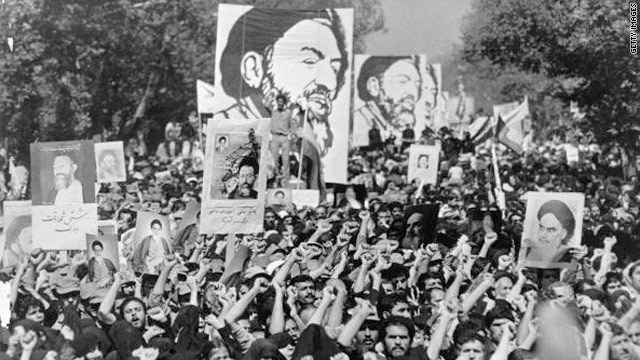Overthrowing shah of iran