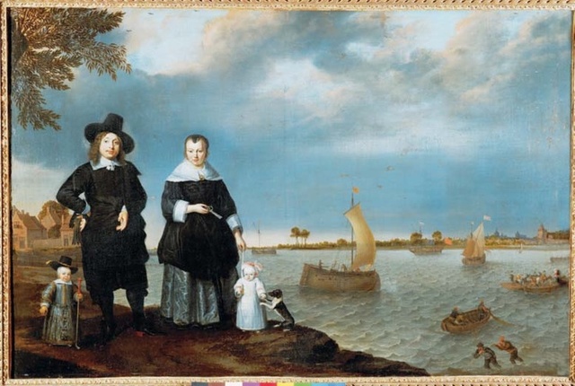 Dutch merchants are restricted to Nagasaki Harbor