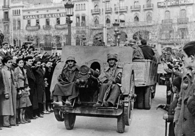 Spanish Nationalists Start the Spanish Civil War