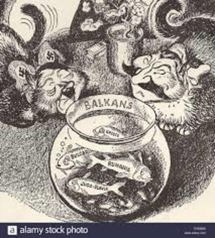 Hitler Takes Over the Balkans