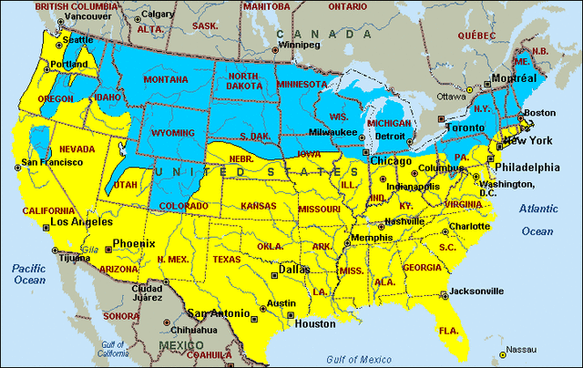 Rust Belt vs Sun Belt