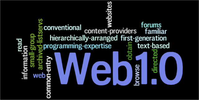 Nacimiento de la WEB 1.0