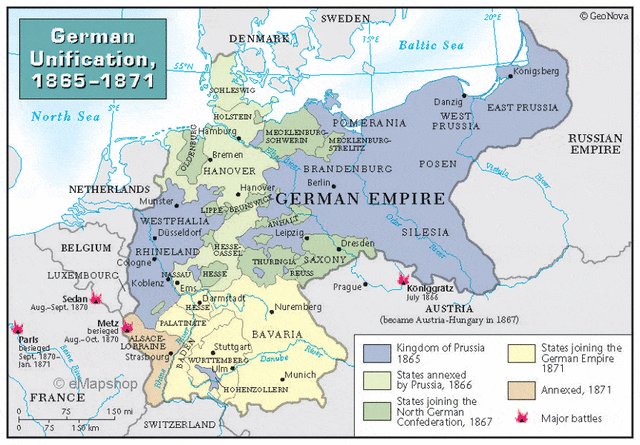 German Unification Cont.