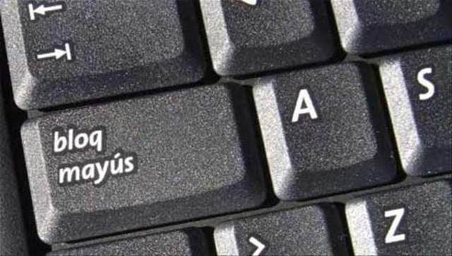 Mayusculas,minusculas y tabulador