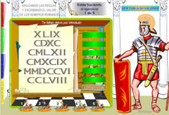 Sistema de numeración Romana