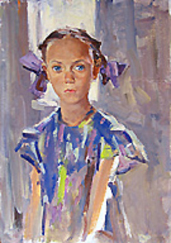 Lev Russov. Fue un artista soviético, pintor, retratista, miembro de la Unión de artistas de Leningrado, siendo así uno de los más brillantes representantes de esta escuela.