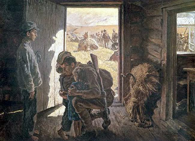 Adiós a la patria querida