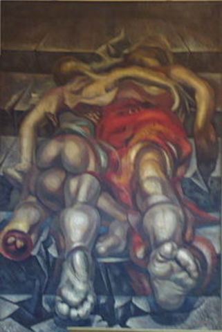Mural "Víctimas de la Guerra"