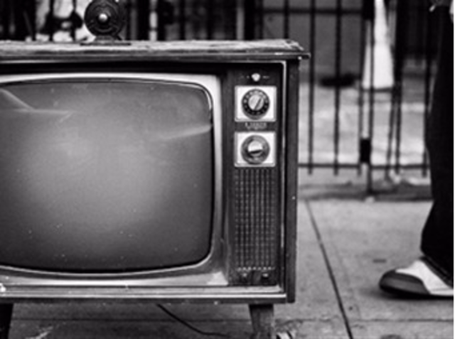 La televisión a finales de los 50´s.