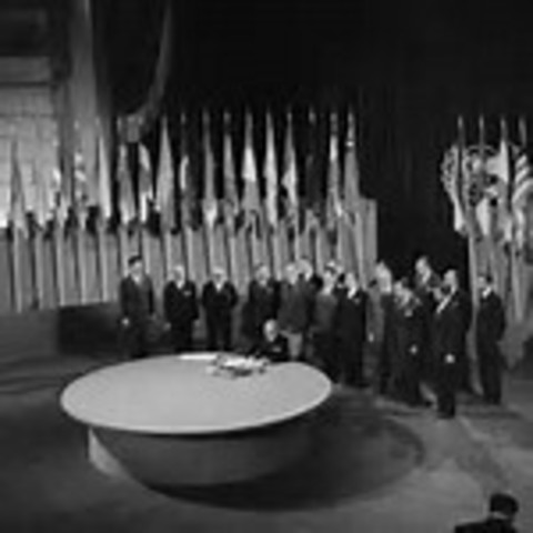 formation of the UN