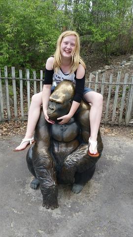 My sister Ariana was born