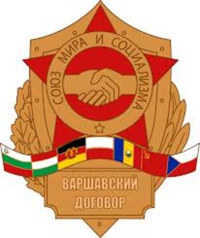 Warsaw Pact is formed