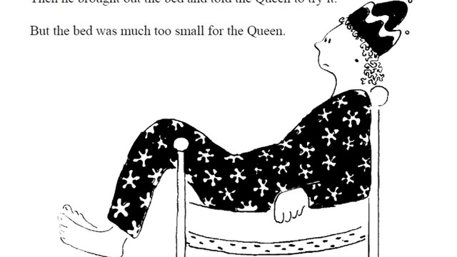 Queen gets her gift.