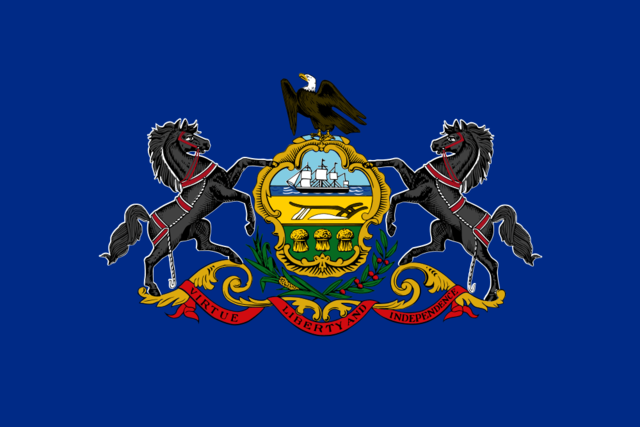 Pennsylvainia is founded by William Penn in 1676