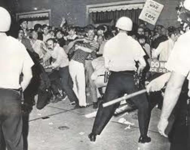 Riots of Democratic convention