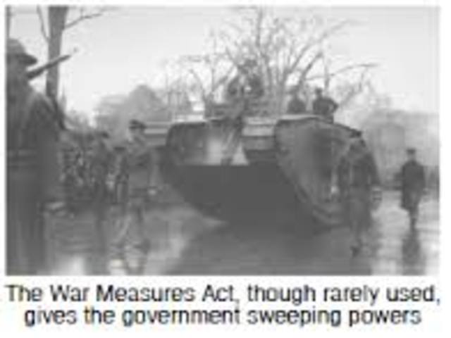 War Measures Act