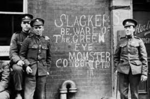 World War 1 Conscription Crisis