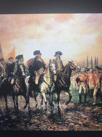 End of Yorktown Battle