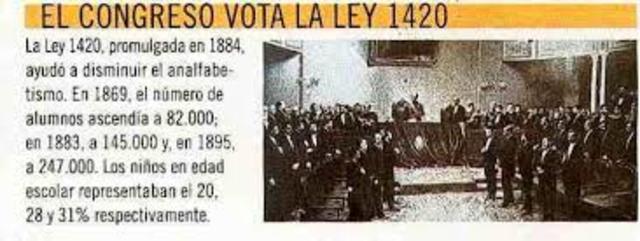 Ley 1420