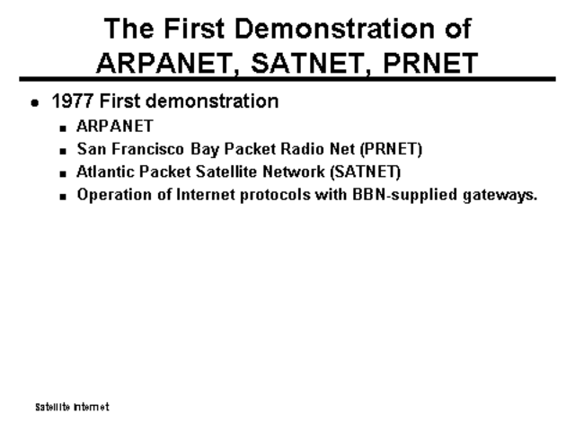 Demostración entre redes