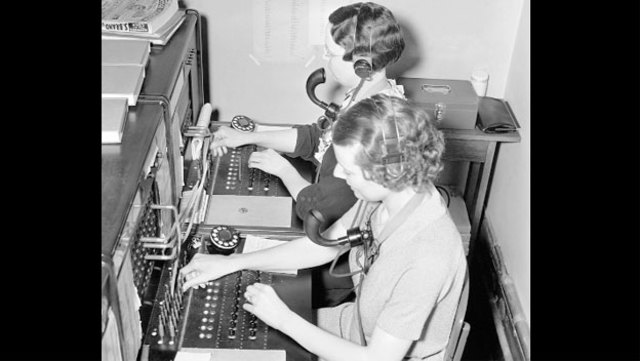 1st Around the World Telephone Conversation