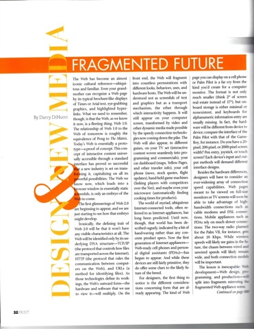 Aparece el término de la Web 2.0