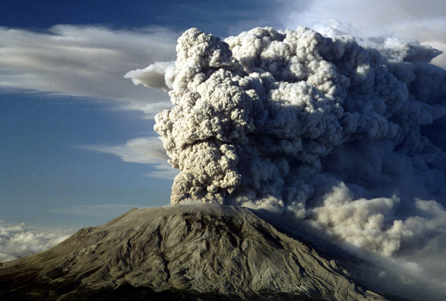 Mount St. Helens Erupted