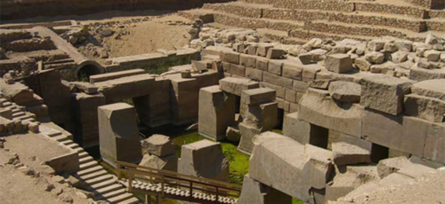 Descubrimiento del símbolo: flor de la vida Templo de Osiris