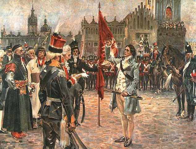 Начало восстания Тадеуша Костюшко