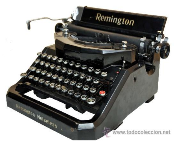 la maquina de escribir