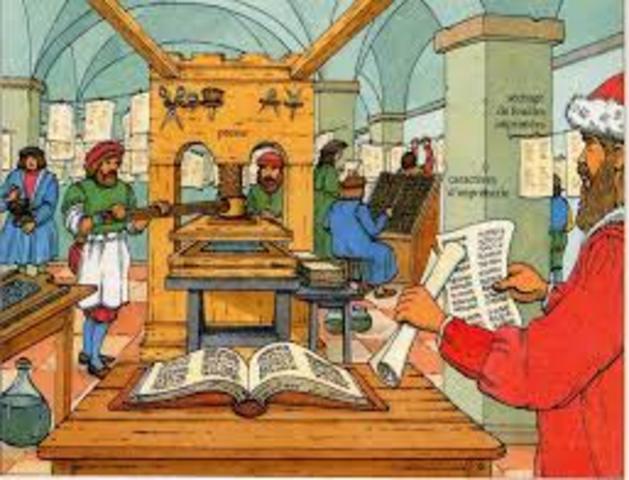 INVENCIÓN DE LA IMPRENTA