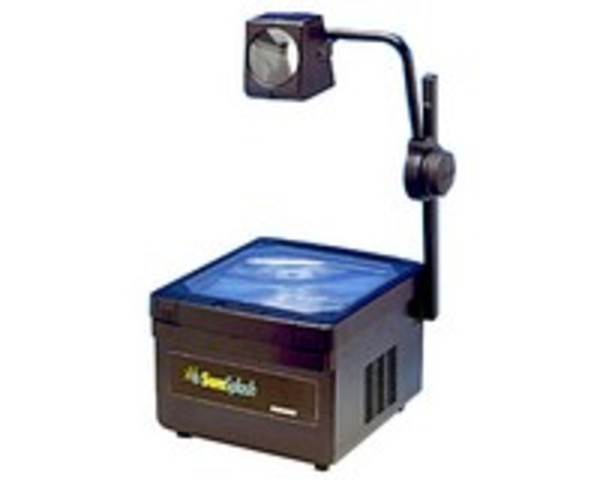 Proyector de acetatos.