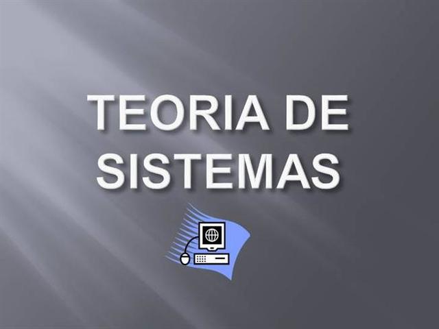 Teoría de Sistemas(1970)