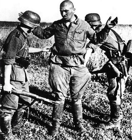 Captured by Germans