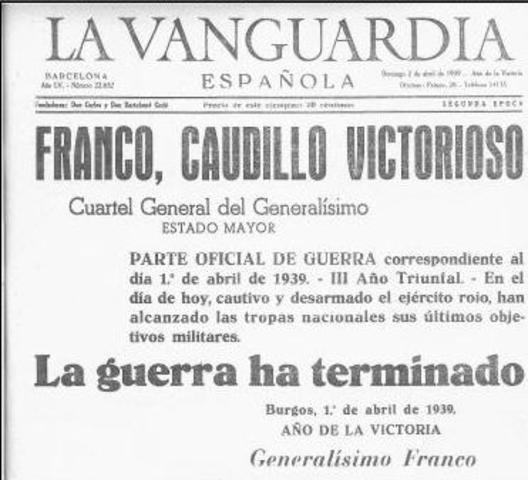 Final de la guerra