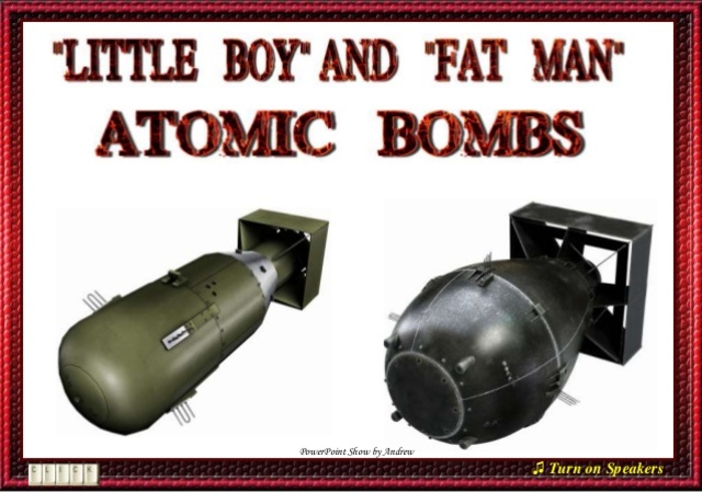 Atomic/Hydrogen Weapons