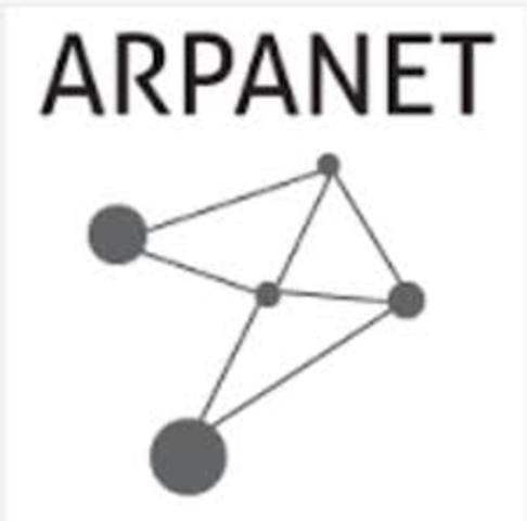 Invenciòn de ARPANET (antecesor de Internet)