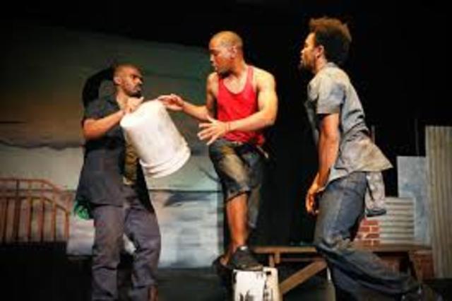 Making our through hard work.