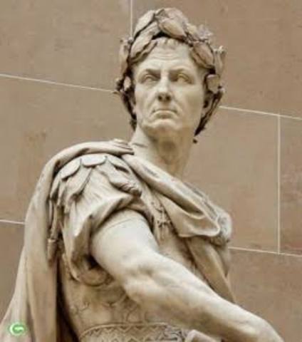 Julius Ceaser is the first dictator of Rome and the supreme ruler bringing the end of the roman republic