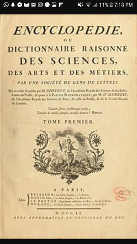 Diderot's Encyclopedia