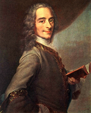 Voltaire Writes About Religious Freedom